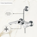 Load image into Gallery viewer, Flora 2 in 1 Single Lever Wall Mixer Tap - by Specule

