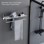 Load image into Gallery viewer, Round Foldable Stainless Steel Towel Rack (18 Inches) - by Specule
