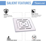 Load image into Gallery viewer, Maze Stainless Steel Overhead Shower (6 x 6 inches) – by Specule
