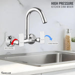 Load image into Gallery viewer, Lyric Wall-mount Kitchen Sink Mixer Tap with Swivel Spout - by Specule

