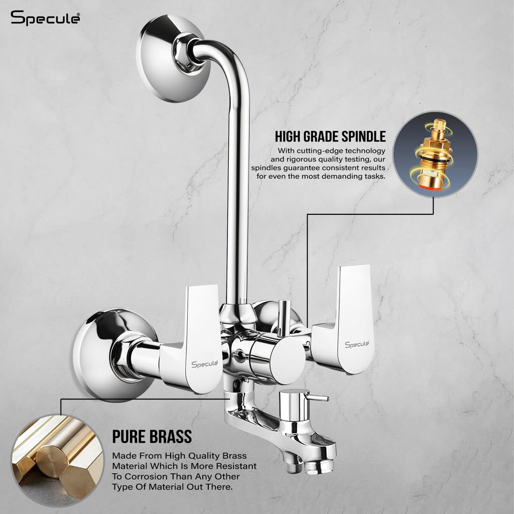 Nyra 3-in-1 Wall Mixer Tap – by Specule