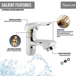 Load image into Gallery viewer, Opel Wash Basin Pillar Tap – by Specule
