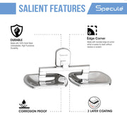 Create Stainless Steel Double Soap Dish - by Specule