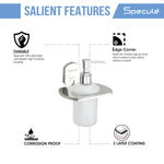 Load image into Gallery viewer, Creta Stainless Steel/Glass Soap Dispenser - by Specule
