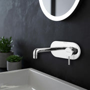 Flora Single Lever Wall-mount Wash Basin Mixer Tap (Complete Set) - by Specule