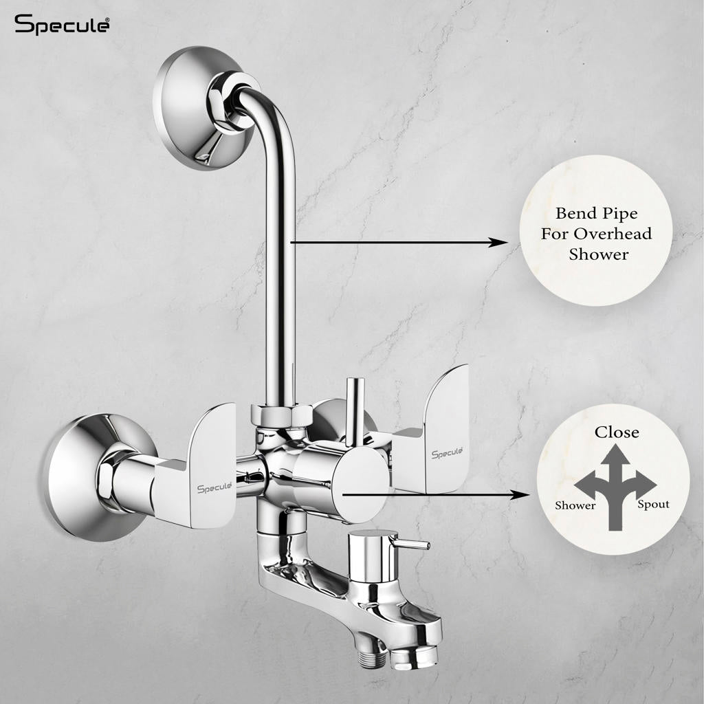 Alive 3-in-1 Wall Mixer Tap – by Specule