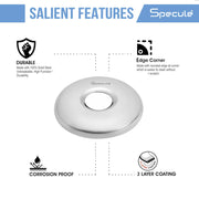 Carbon Wall Flange (Pack of 6) - by Specule