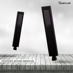 Load image into Gallery viewer, Breezo Single Flow Stainless Steel 304 Grade Hand Shower (Black)
