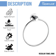 Round Stainless Steel Napkin Ring – by Specule specules