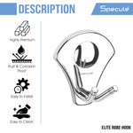 Load image into Gallery viewer, Moon Stainless Steel Robe Hook - By Specule

