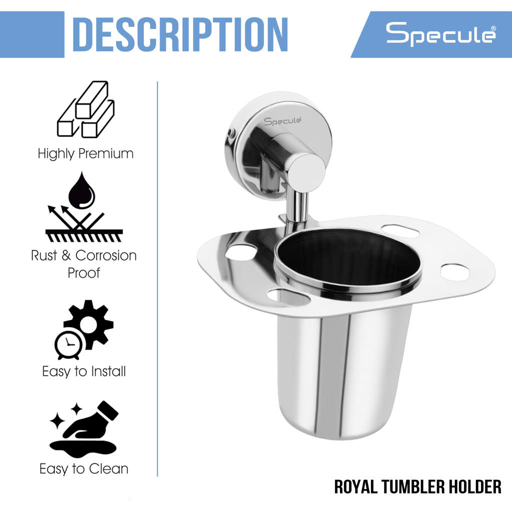 Royal Stainless Steel Tumbler Holder – by Specule