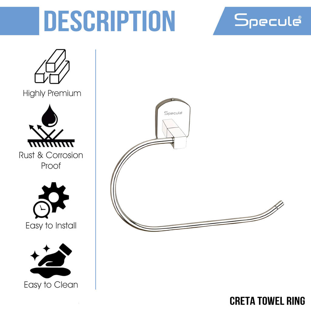 Creta Stainless Steel Napkin Ring – by Specule