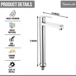 Load image into Gallery viewer, Topaz Tall Body Brass Wash Basin 12 Inches Pillar Tap – by Specule

