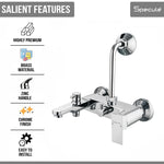 Load image into Gallery viewer, Cubix 3 in 1 Single Lever Wall Mixer Tap - by Specule
