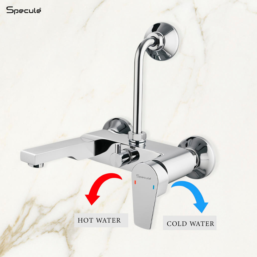 Nyra 2 in 1 Single Lever Wall Mixer Tap - by Specule