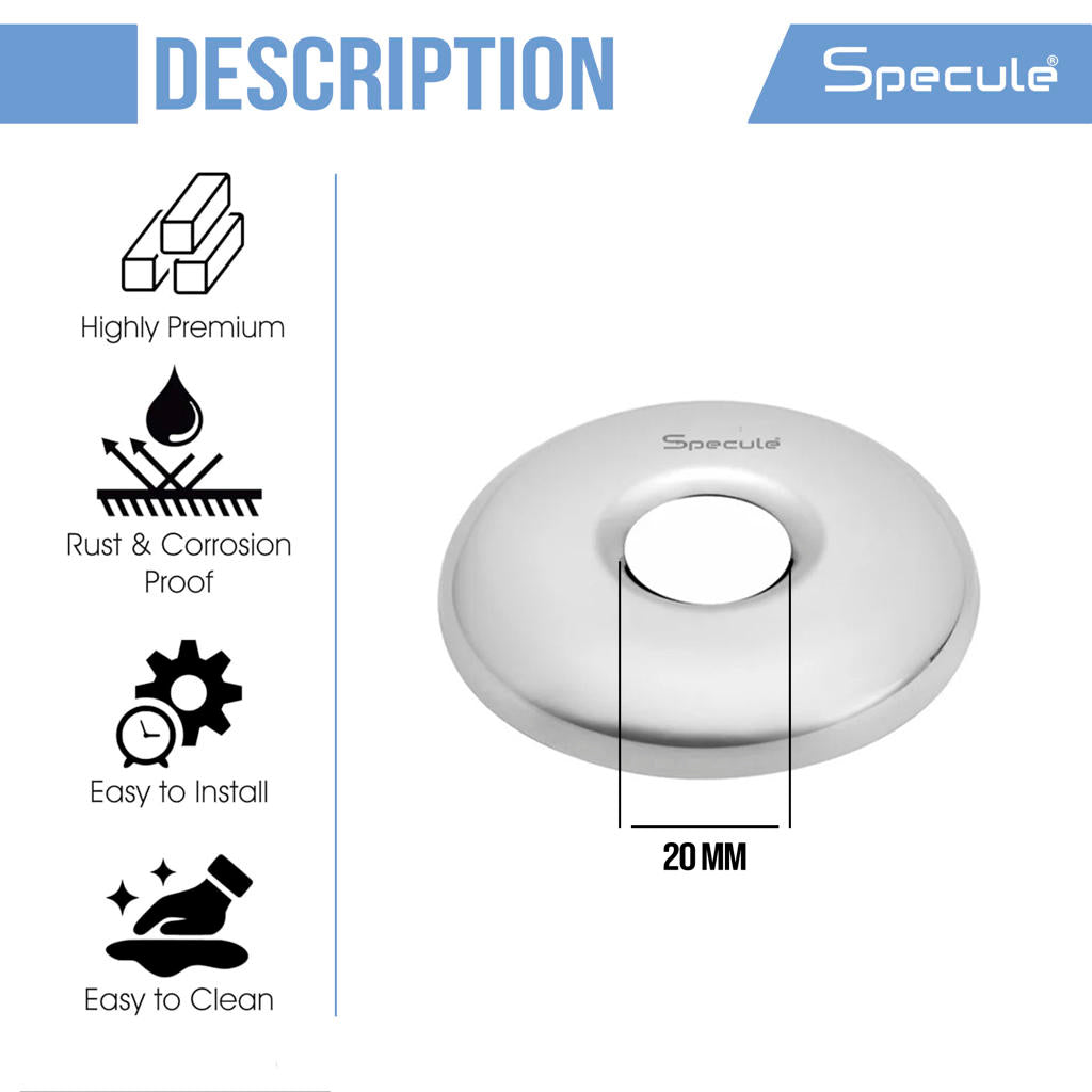 Carbon Wall Flange (Pack of 6) - by Specule
