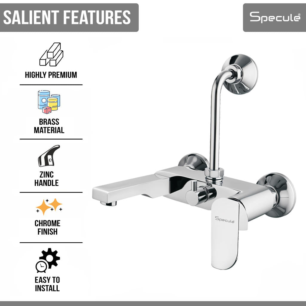 Alive 2 in 1 Single Lever Wall Mixer Tap - by Specule