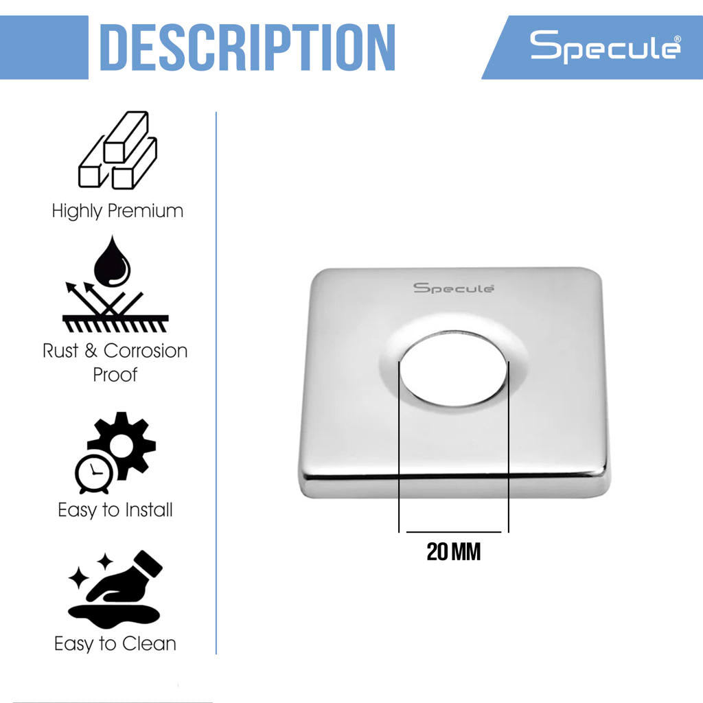 Cubix Wall Flange (Pack of 6) - by Specule