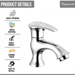 Load image into Gallery viewer, Softy Wash Basin Pillar Tap – by Specule
