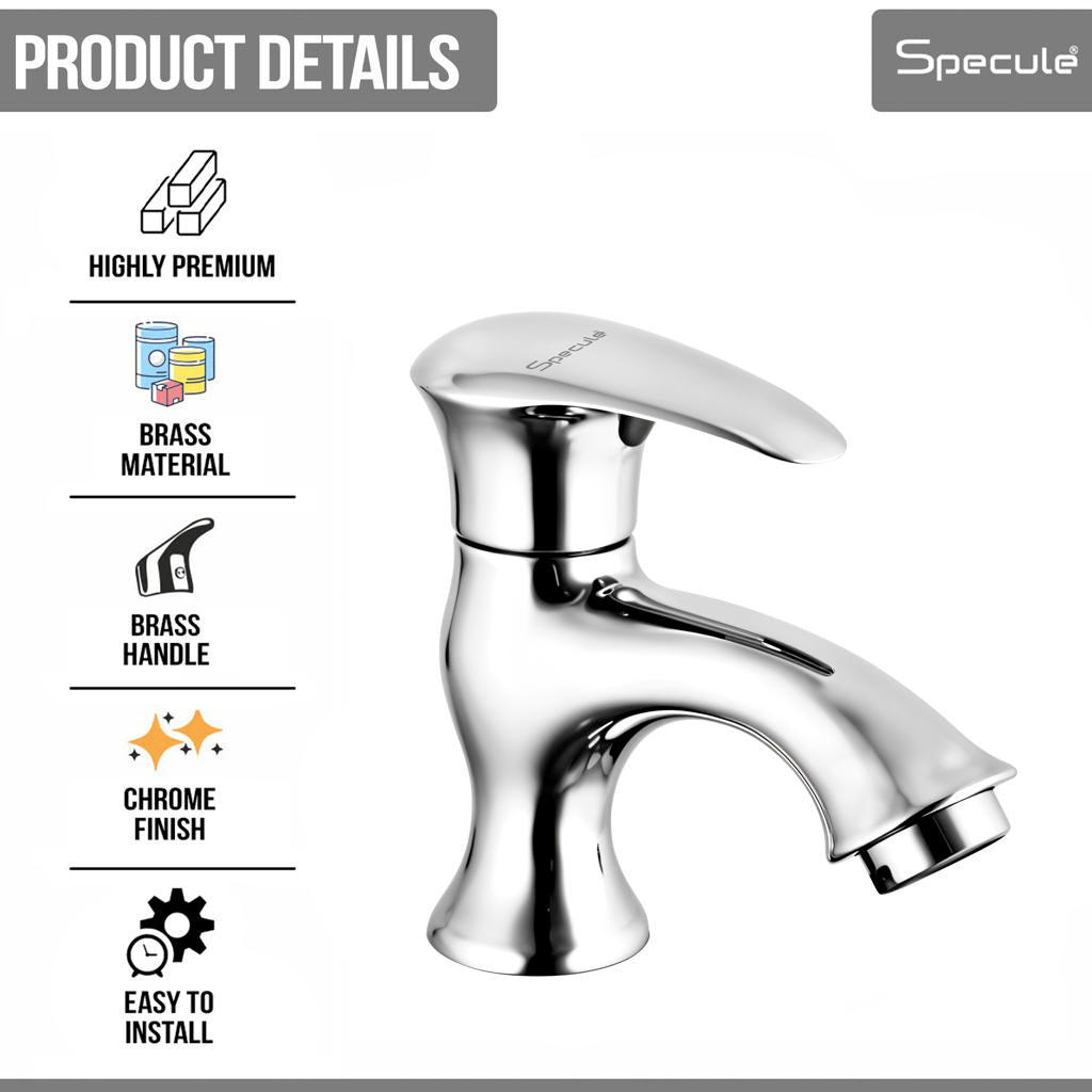 Softy Wash Basin Pillar Tap – by Specule