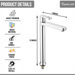 Load image into Gallery viewer, Ornamix Tall Body Brass Wash Basin 12 Inches Pillar Tap – by Specule
