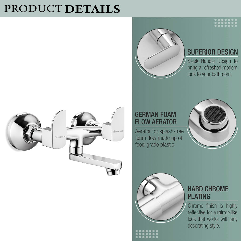 Alive Non Telephonic Wall Mixer Tap - by Specule