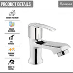 Load image into Gallery viewer, Topaz Wash Basin Pillar Tap – by Specule
