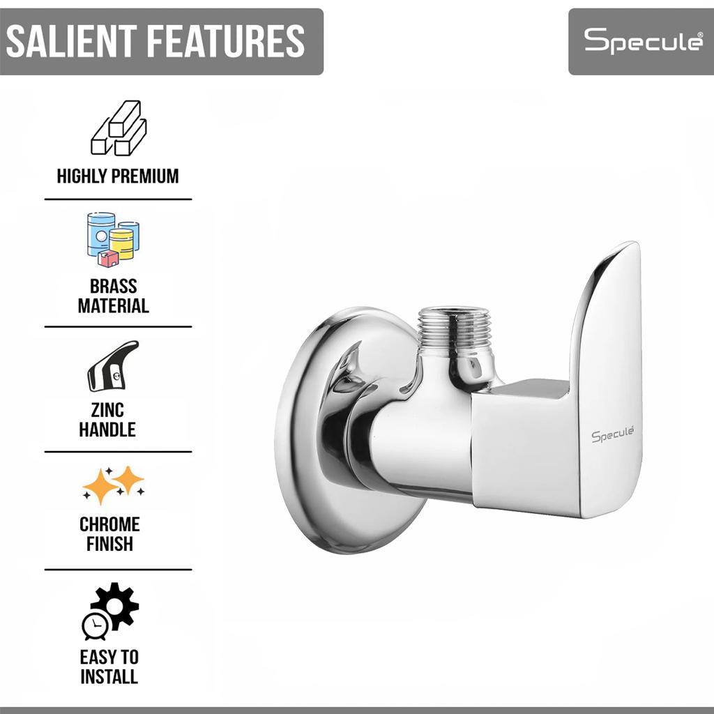 Alive Brass Angle Valve Faucet - by Specule