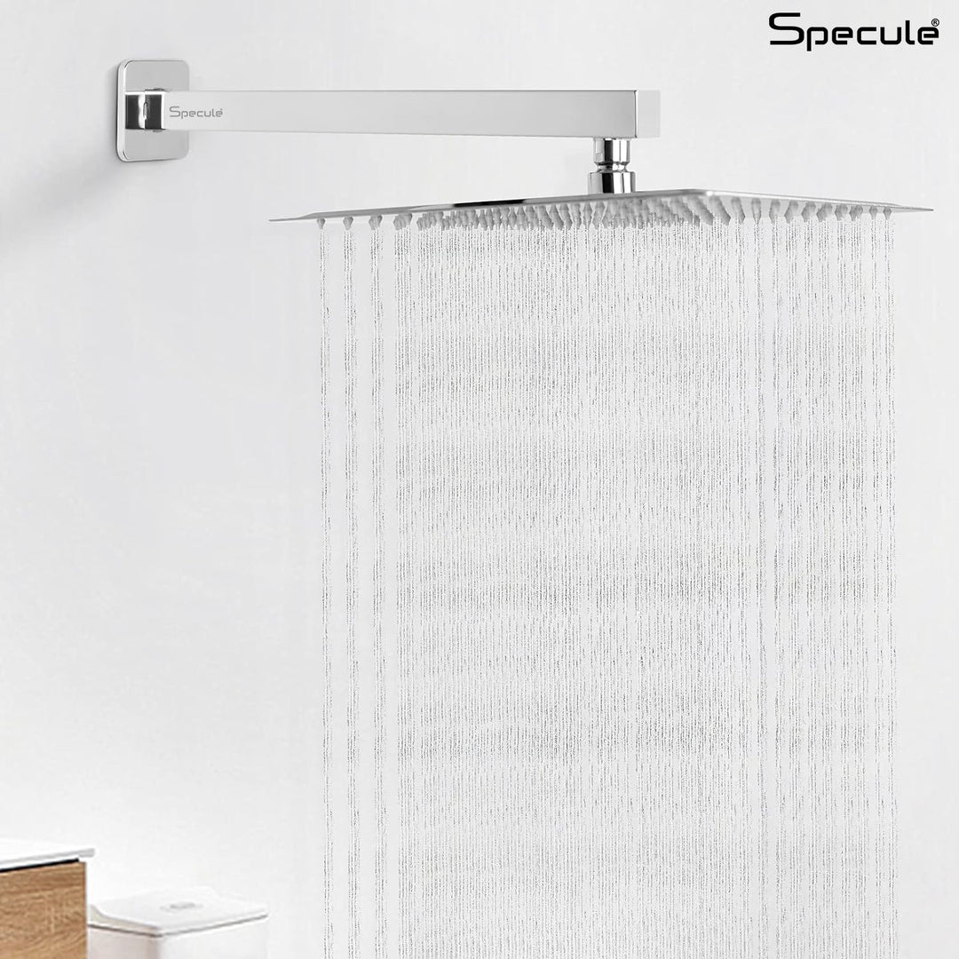 Stainless Steel Square Shower Arm (15 Inches) - by Specule
