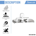 Load image into Gallery viewer, Create Stainless Steel Double Soap Dish - by Specule
