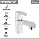 Load image into Gallery viewer, Alive Wash Basin Pillar Tap – by Specule
