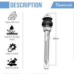 Load image into Gallery viewer, Rag Bolt Stainless Steel (16mm X 9 inches) - by Specule
