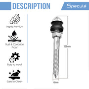 Rag Bolt Stainless Steel (16mm X 9 inches) - by Specule