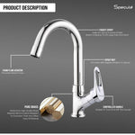 Load image into Gallery viewer, Opel Swan Neck with Round Swivel Spout Brass (12 inches)- by Specule
