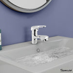 Load image into Gallery viewer, Opel Wash Basin Pillar Tap – by Specule
