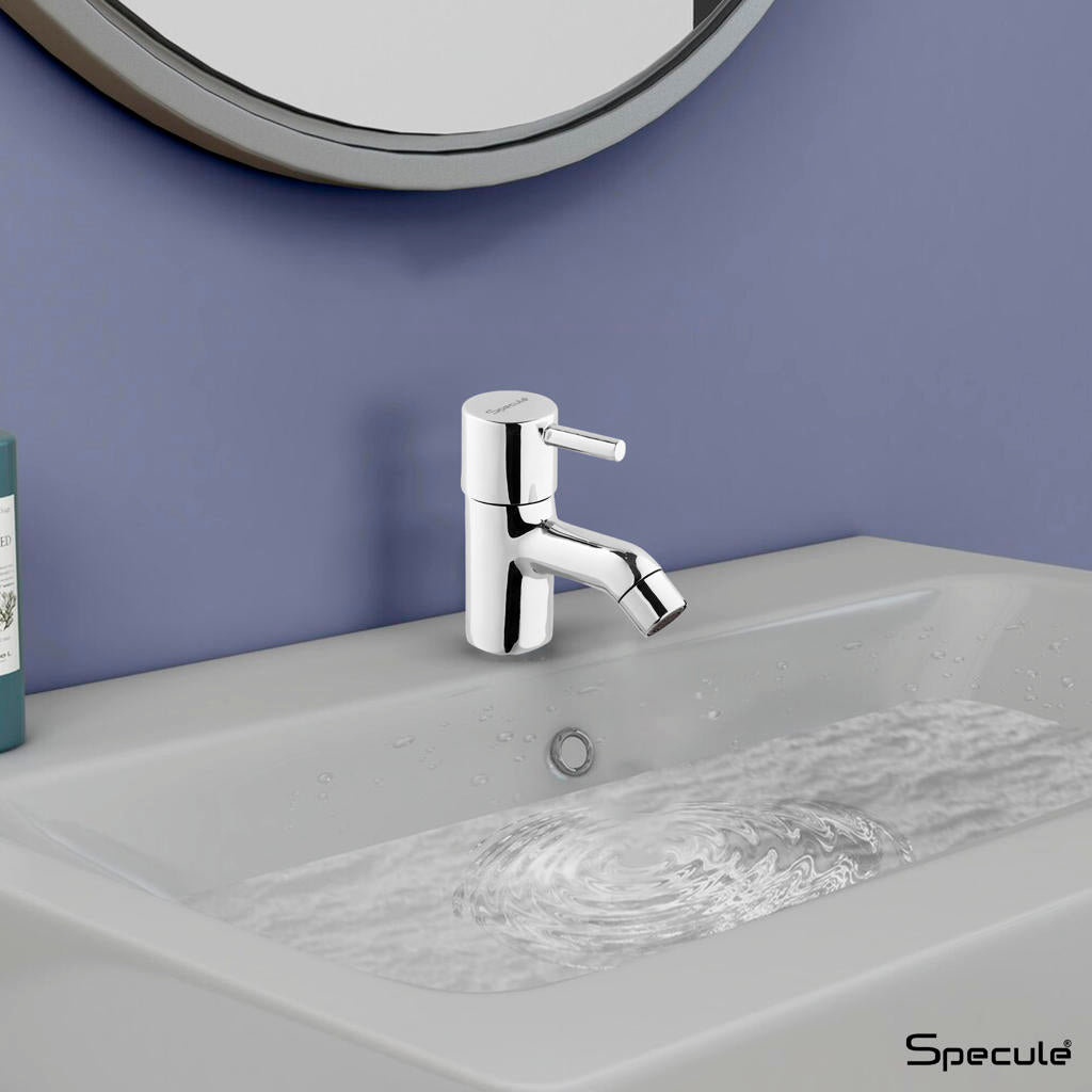 Flora Wash Basin Pillar Tap (3/4 Inches Cartridge) – by Specule