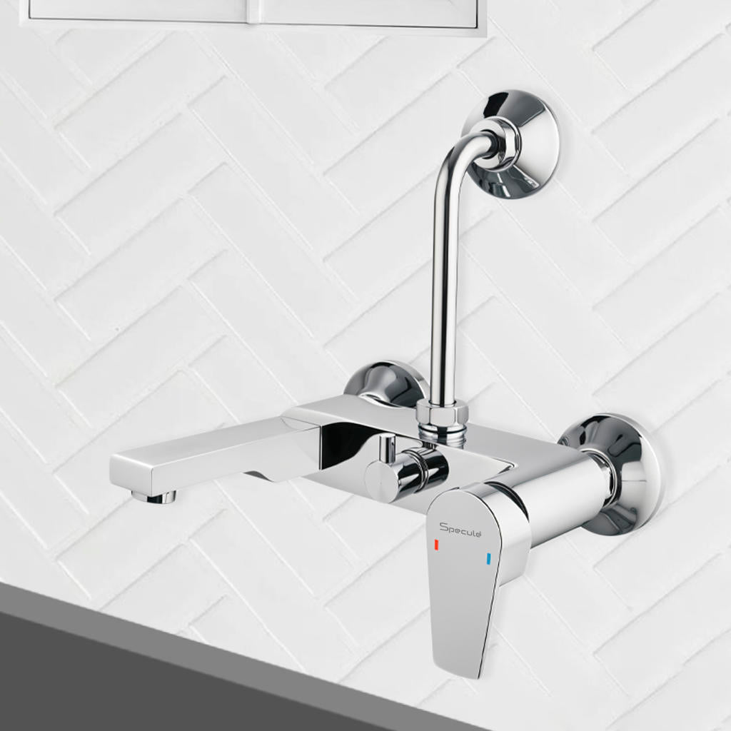 Nyra 2 in 1 Single Lever Wall Mixer Tap - by Specule