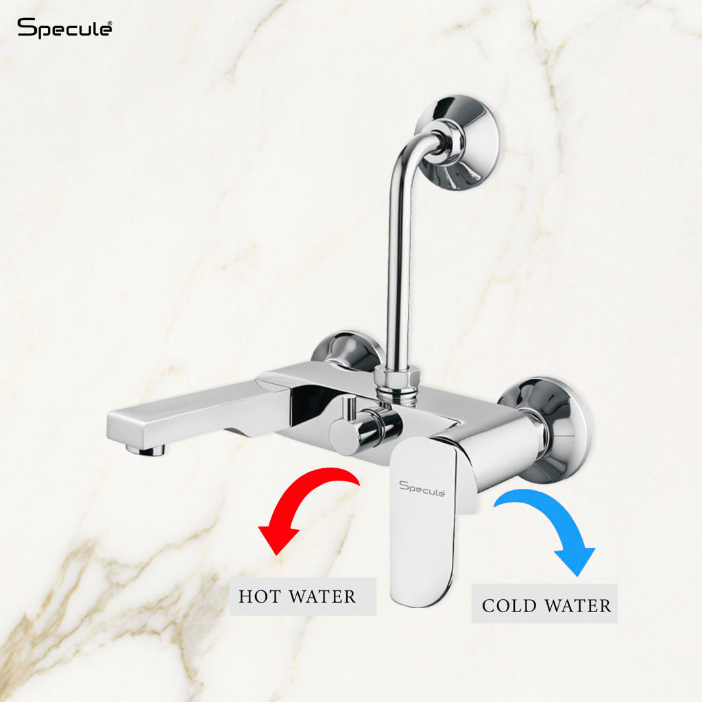 Alive 2 in 1 Single Lever Wall Mixer Tap - by Specule