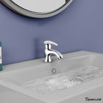 Load image into Gallery viewer, Softy Wash Basin Pillar Tap – by Specule
