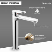 Ornamix Single Lever Deck-mount Tall Body Wash Basin Single Lever Mixer Tap - by Specule