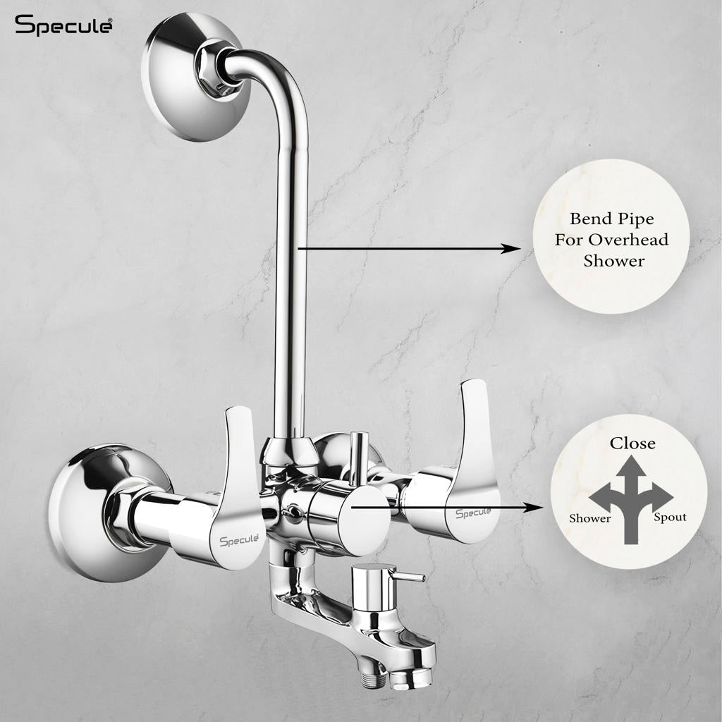 Topaz 3-in-1 Wall Mixer Tap – by Specule