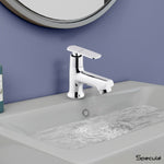Load image into Gallery viewer, Angel Wash Basin Pillar Tap – by Specule
