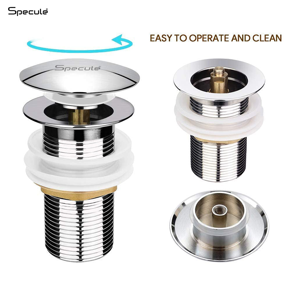 Chrome Pop-up Waste Coupling (5 Inches) - by Specule