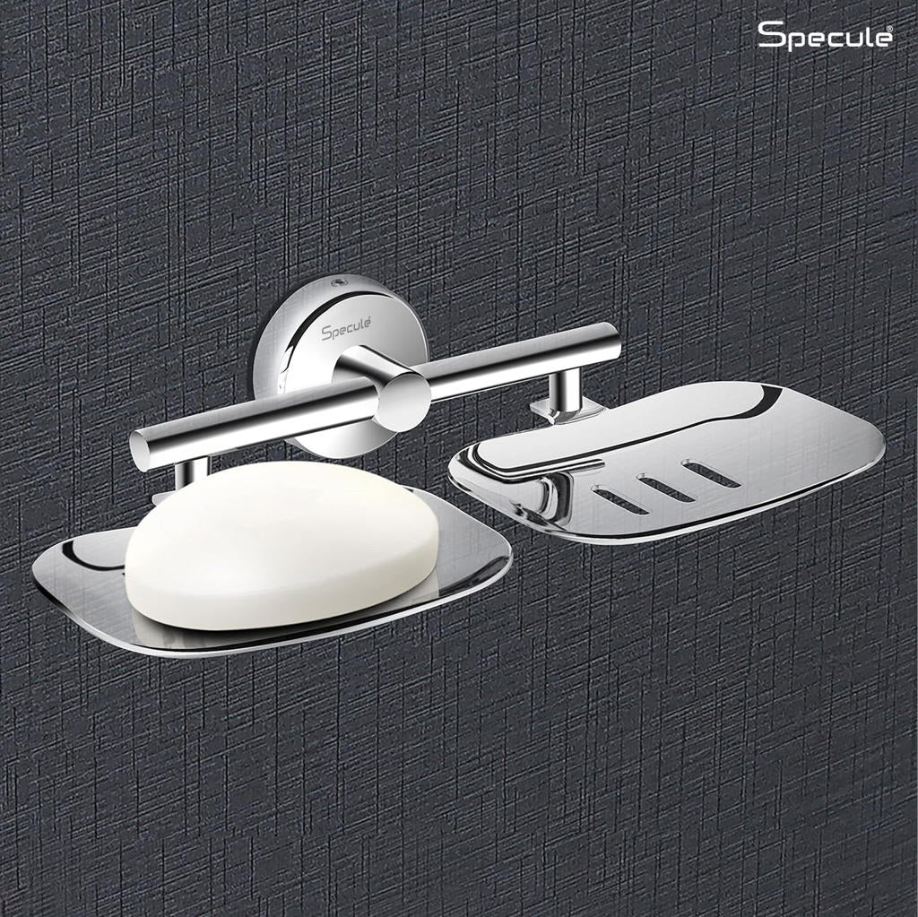 Royal Stainless Steel Double Soap Dish - by Specule