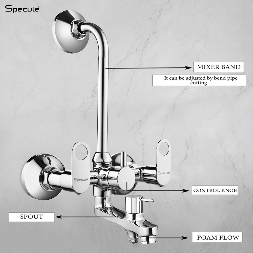 Ornamix 3-in-1 Wall Mixer Tap – by Specule