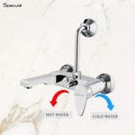 Load image into Gallery viewer, Spectra 2 in 1 Single Lever Wall Mixer Tap - by Specule
