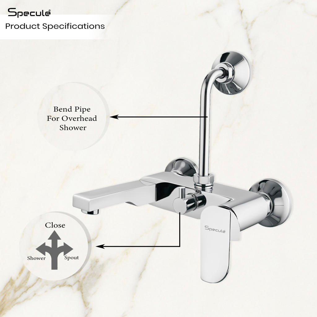 Alive 2 in 1 Single Lever Wall Mixer Tap - by Specule