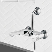 Flora 2 in 1 Single Lever Wall Mixer Tap - by Specule