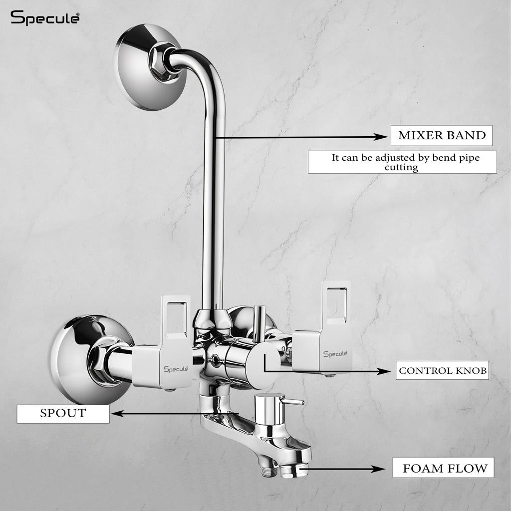 Cubo 3-in-1 Wall Mixer Tap – by Specule