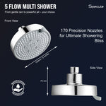 Load image into Gallery viewer, Lyra ABS Multi Flow Overhead Shower (5 Inches) – by Specule
